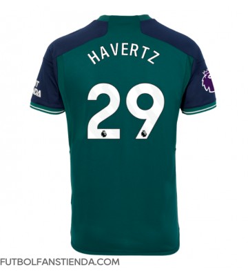 Arsenal Kai Havertz #29 Tercera Equipación 2023-24 Manga Corta
